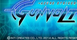 Azure Striker Gunvolt Armed Blue: Gunvolt 蒼き雷霆 ガンヴォルト 푸른 뇌정 건볼트 - Video Game Video game from Azure