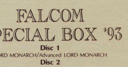 Falcom Special Box '93 ファルコム・スペシャル・ボックス '93 - Video Game Video game from Falcom Special Box '93