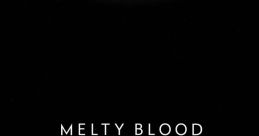 MELTY BLOOD SOUND COLLECTION - Video Game Music