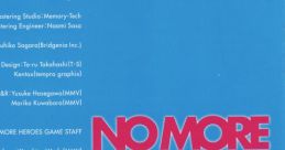 NO MORE HEROES ORIGINAL SOUND TRACKS ノーモア★ヒーローズ オリジナルサウンドトラック - Video Game Music