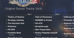 PHANTASY STAR ONLINE 2 Original Tracks Vol.9 ファンタシースターオンライン2 オリジナルサウンドトラック Vol.9 - Video Game 