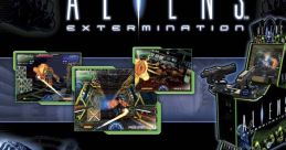 Aliens Extermination - Video Game Video game from Aliens Extermination for Arcade. Published by Global VR (2006).