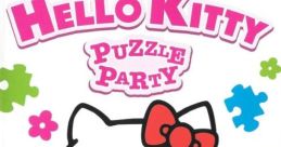 Hello Kitty: Puzzle Party Hello Kitty no Happy Accessory ハローキティのハッピーアクセサリー - Video Game Video game from He