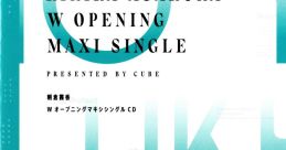 KIRIKA ASAKURA W OPENING MAXI SINGLE 朝倉霧香Ｗオープニングマキシシングル - Video Game Music