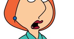 Lois Griffin, animated character from Family Guy, expresses frustration in a teal blouse with hands on hips.