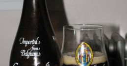 Corsendonk Abbey Brown Ale bottle and glass showcasing rich, dark beer with traditional Belgian branding and design.