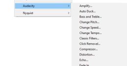 Audacity You can play and download a wide variety of related to Audacity through the following list. From soothing sine