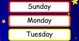 Week If you listen closely, you can hear the crisp enunciation of the days of the week in "Days Of The Week #week #days