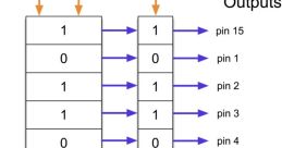 Shift-Register You can play and download these here: Electronic Minute No 124 - Sh Made 4 Step Shift R.. #shift register