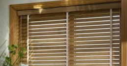 Window-Blinds The first that fills the air is the gentle creaking of wooden blinds being moved. The 180081 Blinds Wood