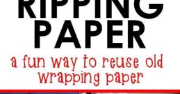 Ripping-Paper The of tearing paper is a familiar one in offices and homes around the world. The sharp, crisp of paper