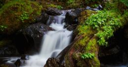 Running-Water The soothing of running water fills the air, a gentle cascade of liquid flowing smoothly through its