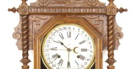 Pendulum-Clock The gentle ticking of Grandad's wall clock from 1926 fills the room with a sense of nostalgia. The worn clock