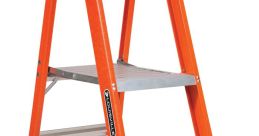 Ladder The sharp clanging of a metal ladder hitting the ground reverberated through the air, echoing against the walls of