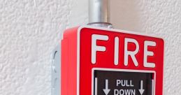 Fire-Alarm The piercing of a house fire or burglar alarm fills the air, cutting through the silence like a knife. The