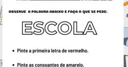 Escola The of a young child's voice fills the classroom as Décio reads aloud. The gentle cadence of his words, coupled with