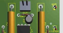 Low Pass Filter NE5532 circuit board with components, resistors, and connections for audio frequency applications.