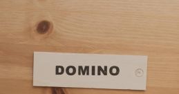 Domino The first is titled "91 Fall Of The Mannequins." This recording captures the unmistakable of dominoes hitting a