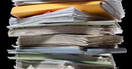 Papers The soft of papers being shuffled fills the room, as if someone is meticulously organizing their of knowledge.