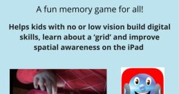 Accessible iPad game Ballyland Sound Memory helps kids with low vision build digital skills and spatial awareness.