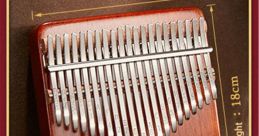 Thumb-Piano The of a Kalimba, also known as a thumb piano, is both enchanting and soothing. The wooden instrument