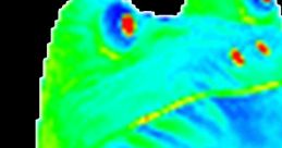 Colorful thermal image of a frog, showcasing vibrant hues and textures, perfect for DAMIAN'S ULTIMATE 2 discussions.