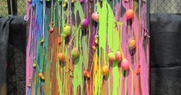 Water balloon Library The of a water balloon hitting a telephone pole resonates through the air with a sharp "thud,"