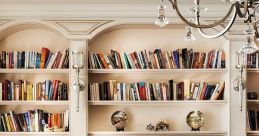 Interior Library The Library is a place of quiet contemplation and study, a sanctuary for those seeking knowledge and