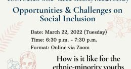 “Promoting social inclusion for ethnic minorities in Hong Kong through education and employment opportunities. Register online.”