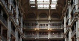 Marble Library The library was filled with an array of intriguing that captivated the visitors as they moved through the