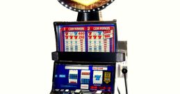 Slotmachine Library The Slot Machine Win Coins Falling Into Pay Out Slot is a delightful symphony of metallic clinks and