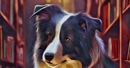 Collie Library The Collie's Library is a place of tranquility and knowledge, filled with the of a loyal companion. The