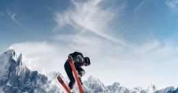 Snow sports Library The of a bustling ski slope are a symphony of activity. With the exhilarating rush of skis and