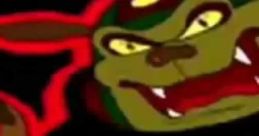 CD-I Ganon character design featuring green skin, sharp teeth, and menacing expression, from the animated video game series.