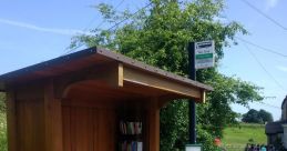 Bus stop Library The outside the Bus Stop S Library are a cacophony of urban life. The Bus Stop Boulevard sidewalk is