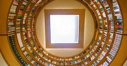 Circular Library The first that fills the air in the Circular S Library is the sharp whirring of a toy circular saw on