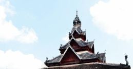 Vientiane Library The first that fills the air in Vientiane's Library is the distinct click of a door in a hotel in