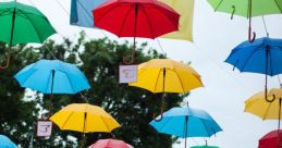 Wind In Umbrellas Library The vibrant of a bustling restaurant in Hua Hin fill the air, blending with the gentle rustling