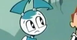 Dr. Nora Wakeman character from "My Life as a Teenage Robot," showcasing her unique robotic design and expressive features.