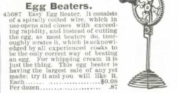 Eggbeater Library The Eggbeater S Library is a treasure trove of related to the humble kitchen appliance, the hand mixer.