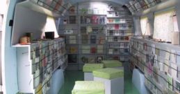 Caravan Library The quiet click of the RV cabinet closing signaled the end of another day in the Caravan's Library. The