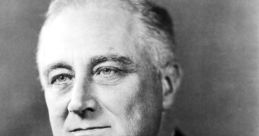 Franklin D. Roosevelt, 32nd U.S. President, known for his leadership during the Great Depression and World War II.