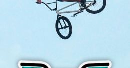 BMX Library The first captures the exhilarating moment of a BMX rider launching off a street jump and smoothly landing with