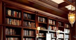 Classy Library The Vintage 1700s Wooden Drawer Movement echoed throughout the library, its creaks and groans blending with