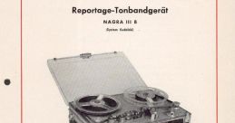 Nagra 3 Library The Nagra 3 Fast Winding Tape Through head emits a mesmerizing blend of mechanical clicks and whirs,