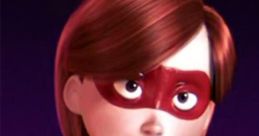 Helen Parr, also known as Elastigirl from The Incredibles, showcases her superhero look with a confident smile.