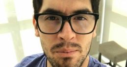 Germán Garmendia wearing glasses in a casual setting, showcasing his signature style and charisma in a selfie.