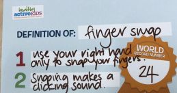 Finger snaps Library The Foley Misc Finger Snaps are like tiny bursts of energy captured in the air, with each snap creating