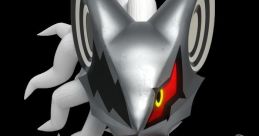 Infinite from Sonic the Hedgehog, featuring his sleek design, red eye, and dramatic pose, radiating powerful energy.