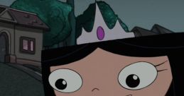 Isabella Garcia-Shapiro in a princess costume with a wand, showcasing her whimsical character from Phineas and Ferb.